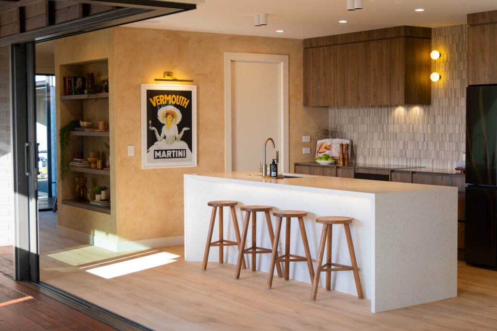 Meadows show home kitchen