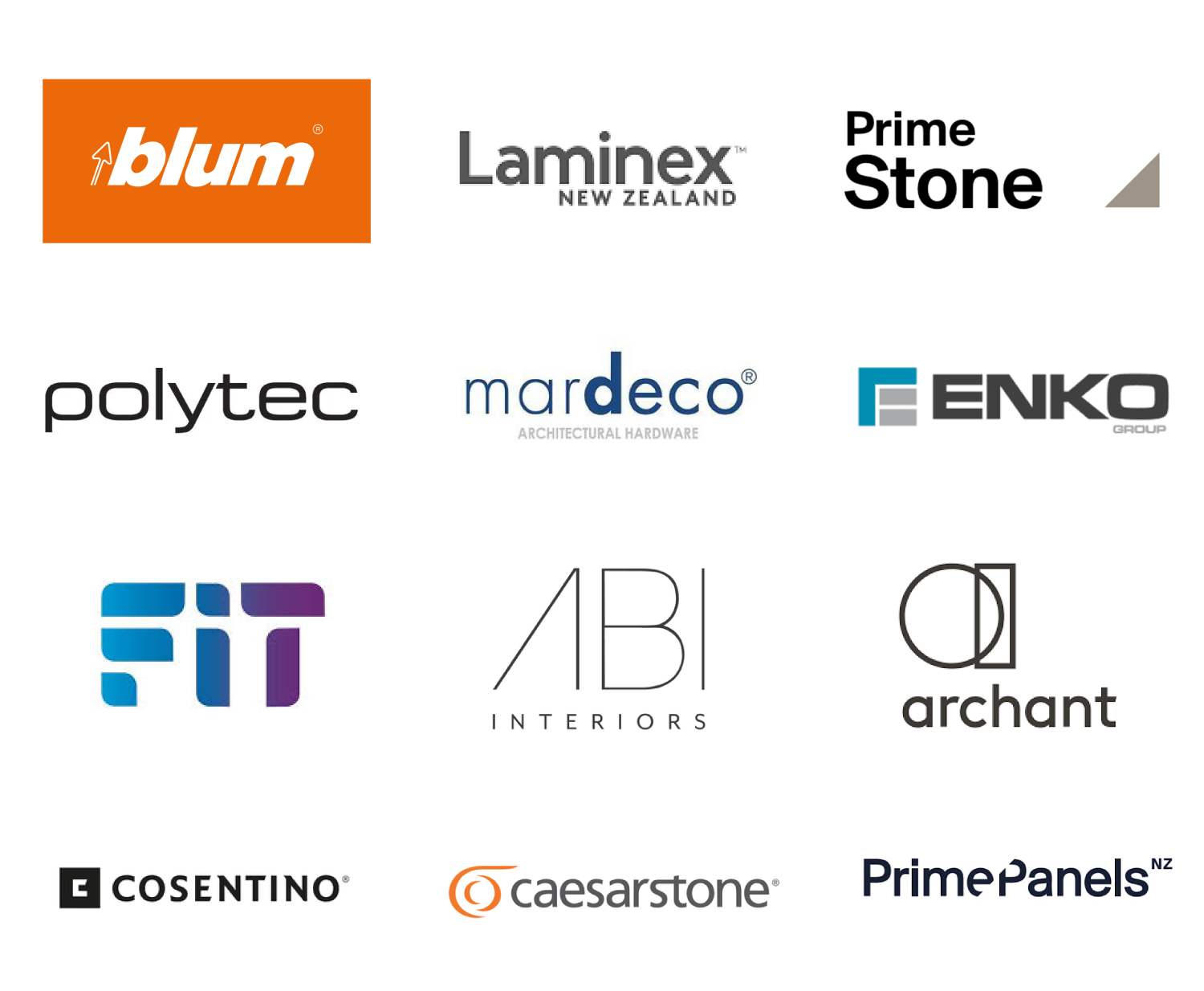 NZ joinery supplier brands