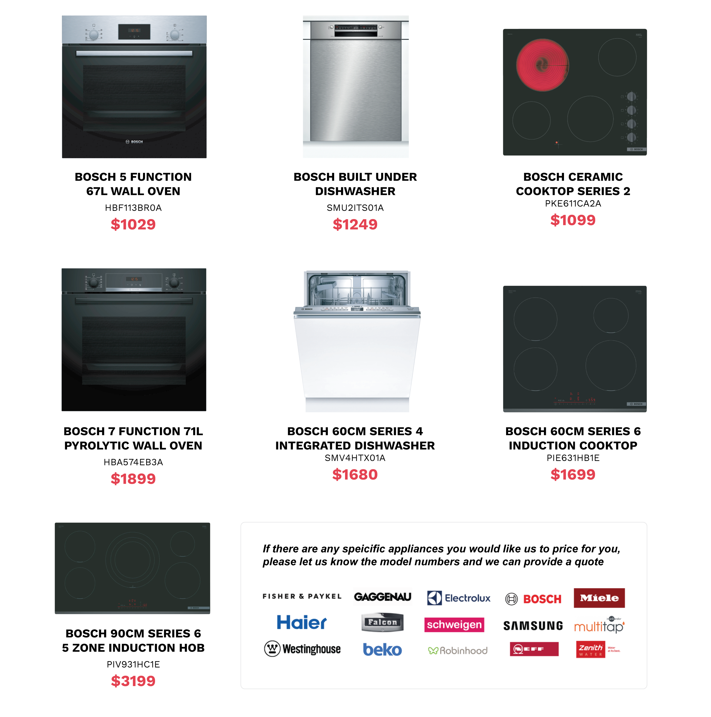 Winter Appliance Deals